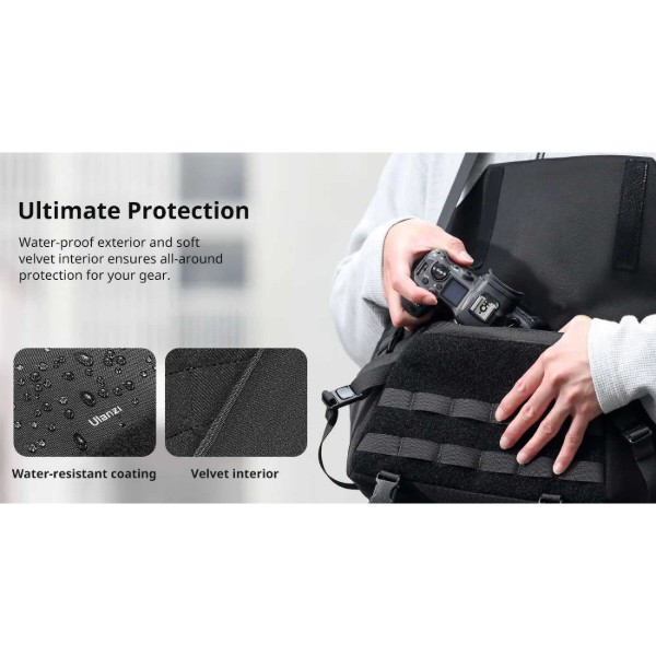 Фото - Сумка для компактной фотокамеры Ulanzi Vlogging Gear Bag (PB008) Black